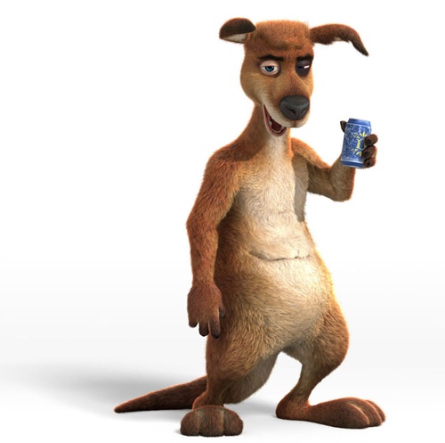 un kangourou