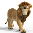 un lion