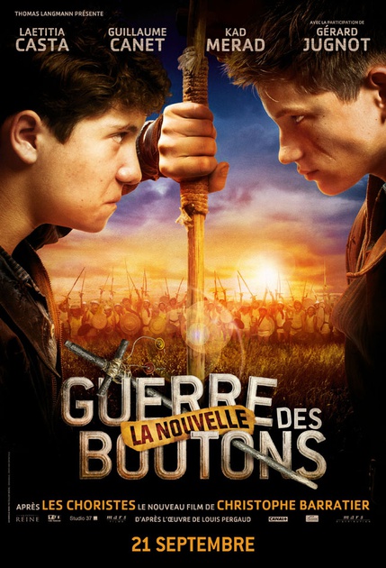 Affiche du film La nouvelle guerre des boutons 