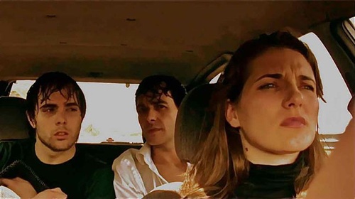 Luca Guastini en voiture