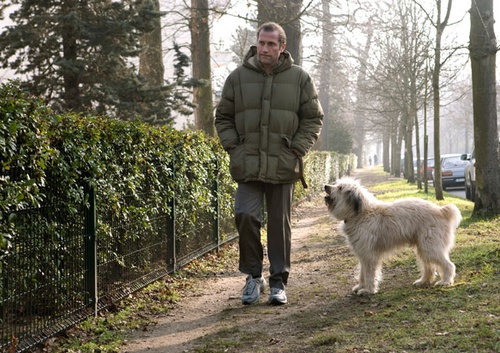 fran ois damiens et son chien