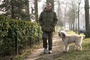 fran ois damiens et son chien