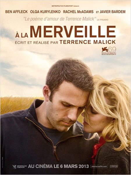Affiche du film To the wonder 