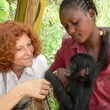 claudine andr  et un b b 
