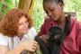 claudine andr  et un b b 
