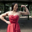 une forte danseuse