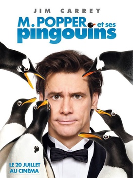 Affiche du film M. Popper et ses pingouins 