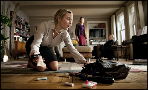 kate winslet ramasse son sac