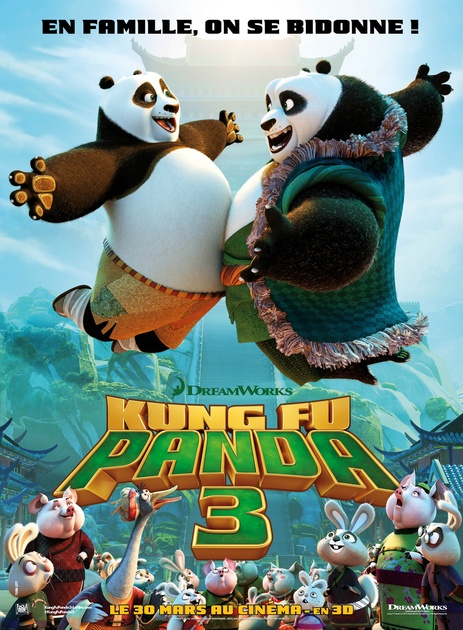Affiche du film Kung-Fu Panda 3 