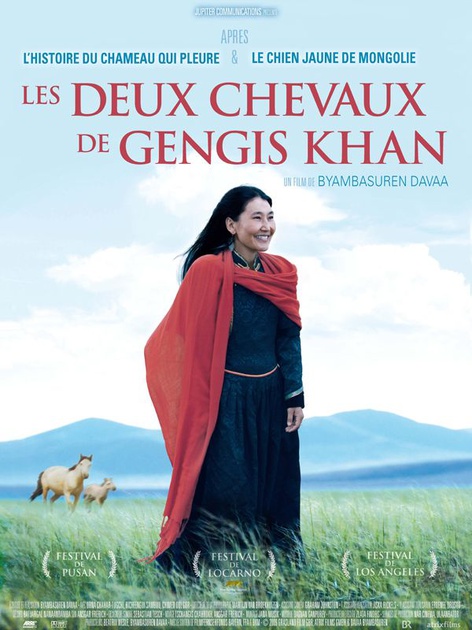 Affiche du film Les Deux chevaux de Gengis Khan  