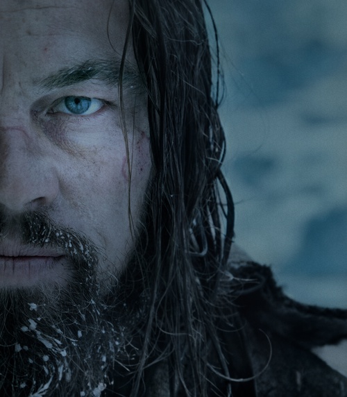Leonardo Di Caprio dans le rôle de "Hugh Glass" dans le film "The Revenant"