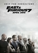 Affiche du film Fast and Furious 7 