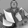 dessin-noir-et-blanc-du film footnote