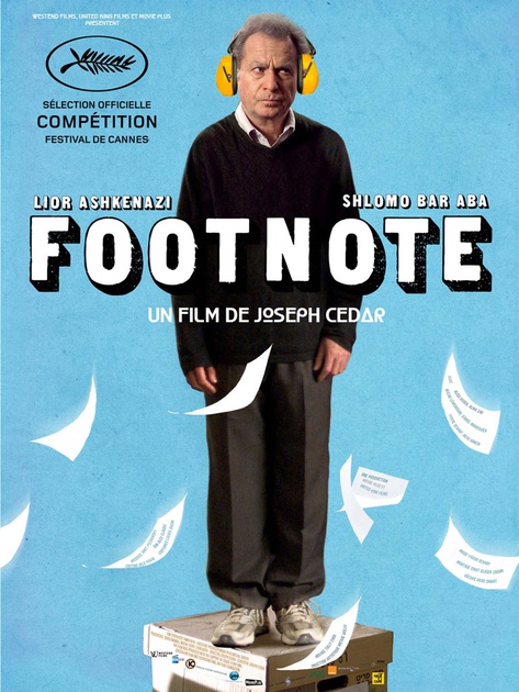 affiche teaser francaise de footnote