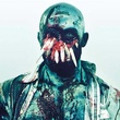 un zombie pour le film L.A Zombie