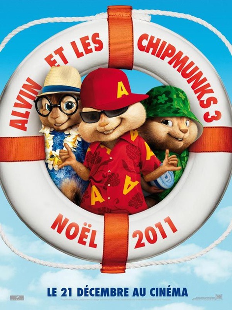 Affiche du film Alvin et les Chipmunks 3  