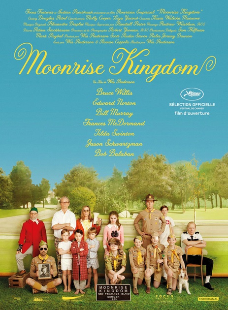Affiche du film Moonrise Kingdom 
