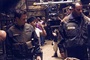 benoit magimel jean reno pendant le tournage - Les rivières pourpres 2 - les anges de l'apocalypse