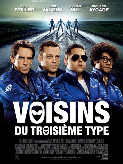 Affiche du film Voisins du troisième type 