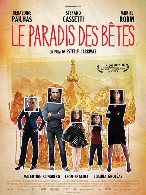 Affiche du film Le paradis des bêtes 