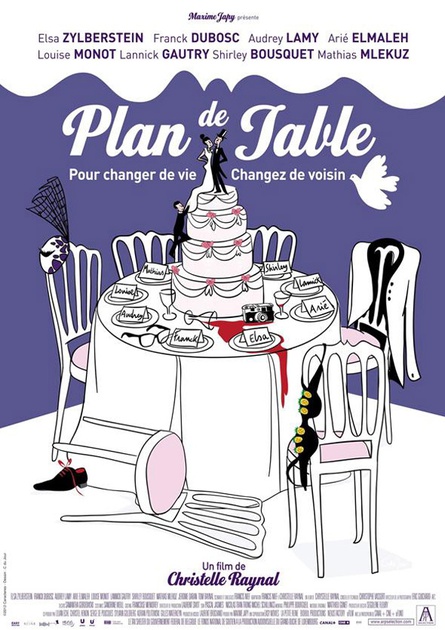 Affiche du film Plan de table 