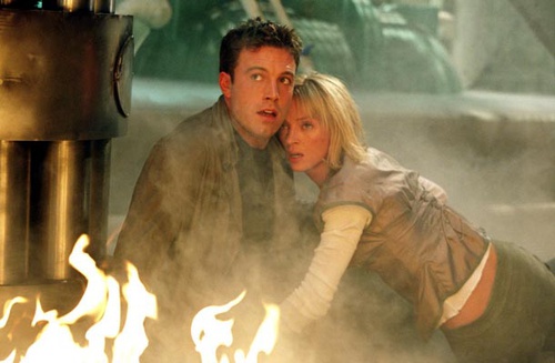 ben affleck uma thurman en danger