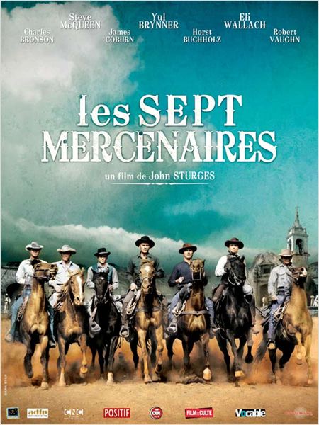 Affiche du film Les Sept mercenaires  
