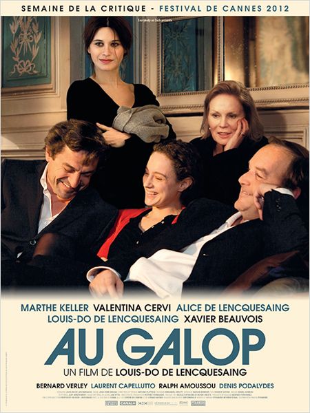 Affiche du film Au galop 