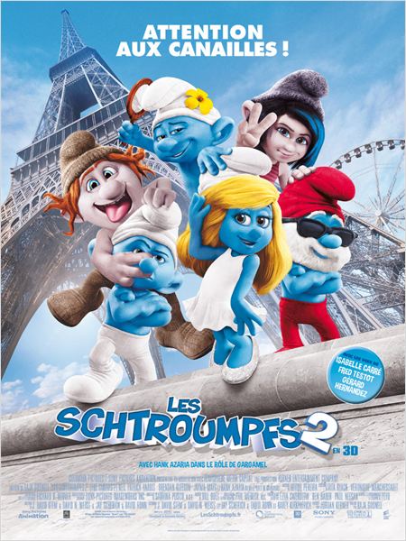Affiche du film Les Schtroumpfs 2 