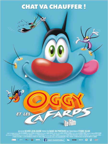 Affiche du film Oggy et les cafards 