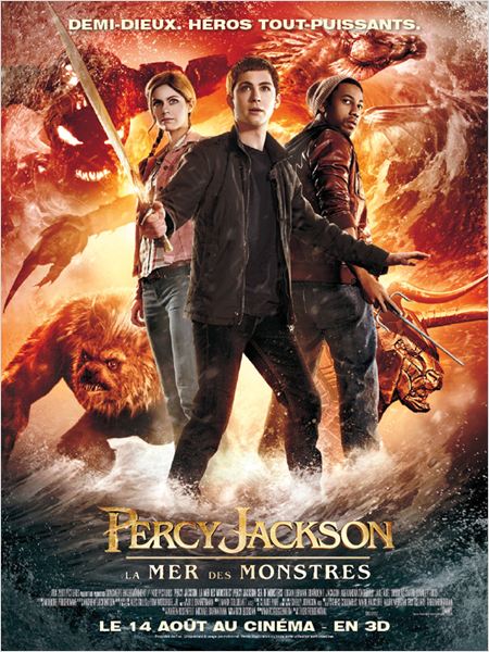 Affiche du film Percy Jackson : La mer des monstres 