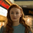 Jean Grey interprété par Sophie Turner dans le film "X-men : Apocalypse"