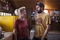 Grégoire Ludig et Virginie Efira  dans le film "Et Ta Soeur" cuisine