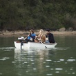 Grégoire Ludig, Virginie Efira et Géraldine Nakache dans le film "Et Ta Soeur" passage en barque
