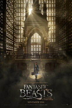 Affiche du film Les animaux fantastiques