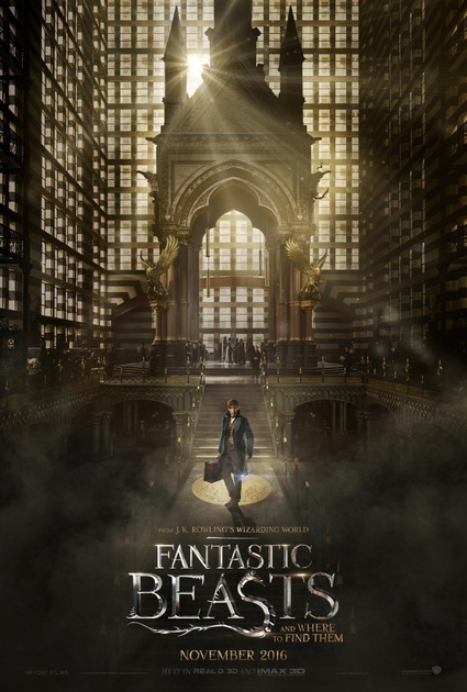 Affiche du film Les animaux fantastiques 