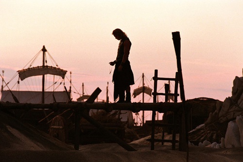brad pitt coucher de soleil
