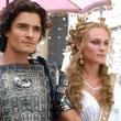 orlando bloom et diane kruger dans un char