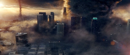 tornade ravageant tout sur son passage