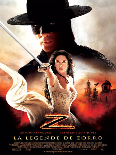 Affiche du film La légende de Zorro 