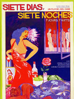 Affiche du film Siete dias, siete noches (7 jours, 7 nuits)