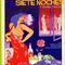 Affiche du film Siete dias, siete noches (7 jours, 7 nuits) - Siete dias, siete noches (7 jours, 7 nuits) 