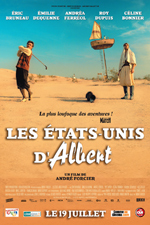 Affiche du film Les Etats-Unis d'Albert