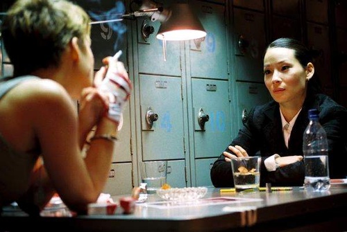 lucy liu interrogeant keira knightley - Domino