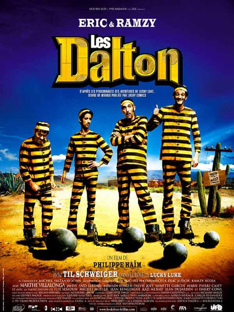 les dalton affiche - Les Dalton
