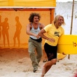 Jean Dujardin et Clovis Cornillac 