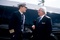 leonardo avec le vrai frank abagnale - Arrête-moi si tu peux