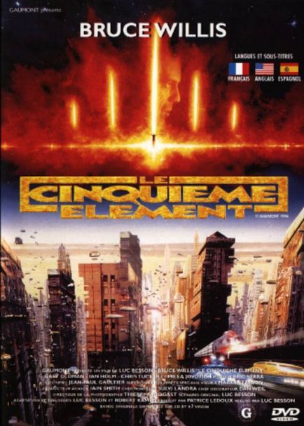 Affiche du film Le cinquième élément