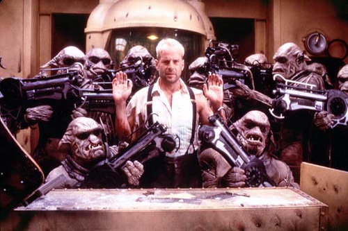 bruce willis en charmante compagnie
