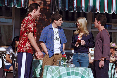 chris klein jason biggs tara reid thomas ian nicholas - American Pie 2